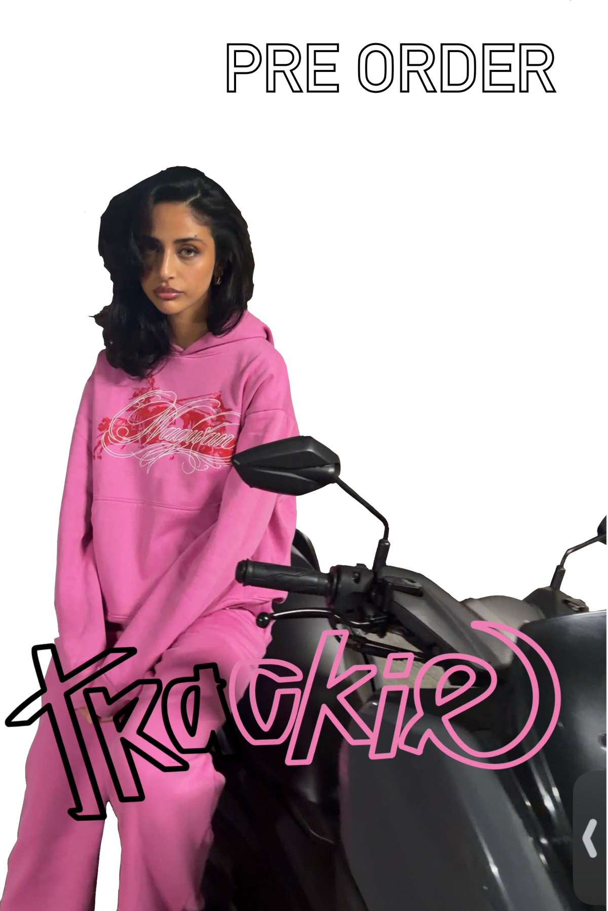 pink trackie